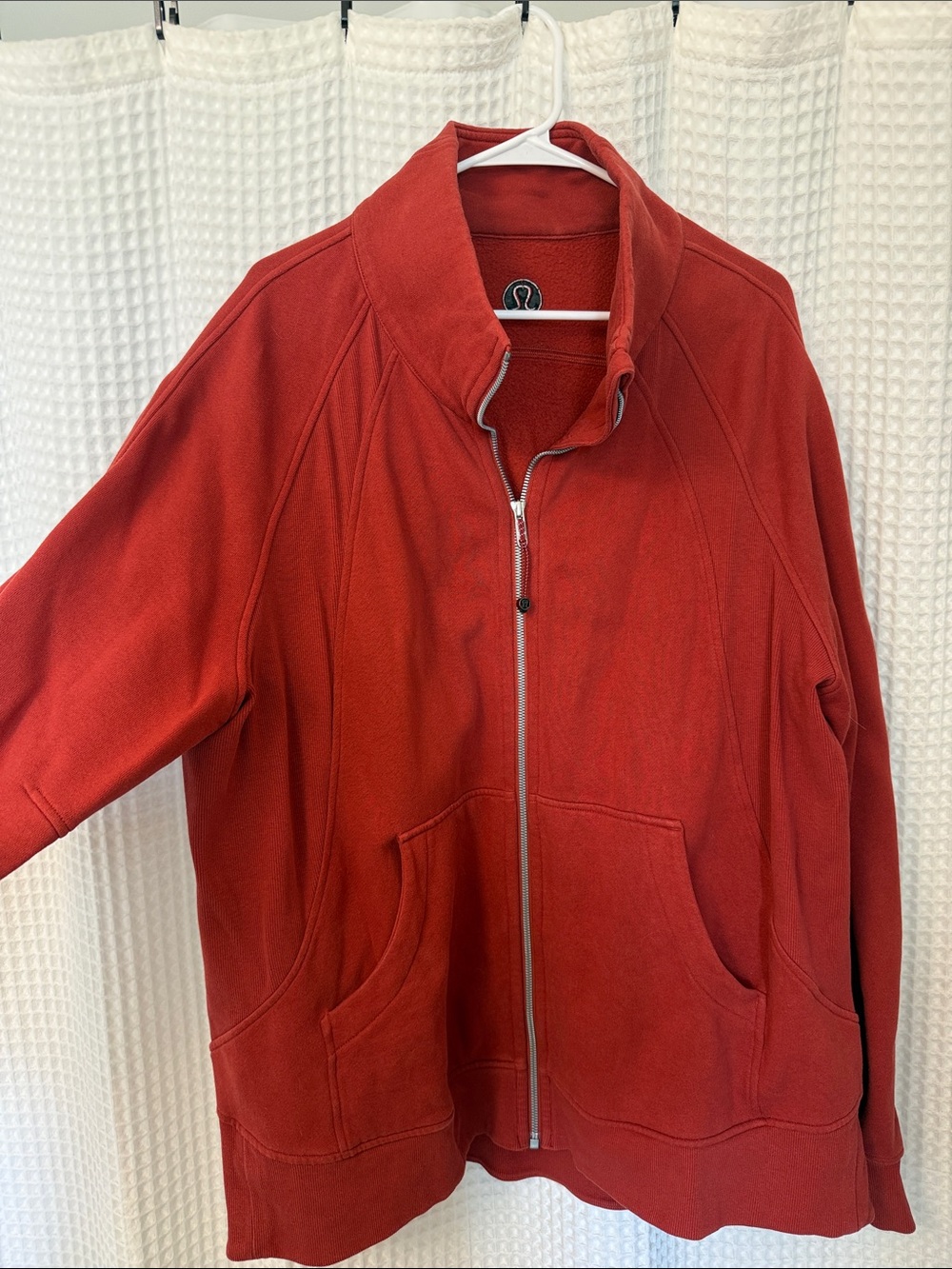 lululemon athletica Men's Deep Red Full-Zip Jacket